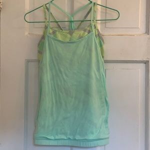 Ivivva by Lululemon girls double Dutch tank top in size 12